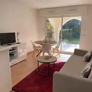  Appartement 2 Pieces Raphael Renove, Classe 4 Etoiles, 100 M Plages, Piscine, Tennis, Parc, Terrasse, Jardin Privatif
